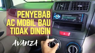 Mengatasi AC mobil berbau dan tidak dingin