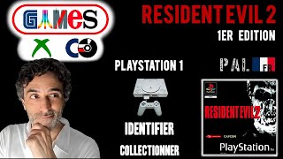 Collectionner / Trouver le jeu Resident Evil 2 sur PlayStation ici la 1ʳᵉ édition.