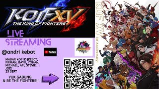 Mabar KOF XV indonesia, 25 sept 2024