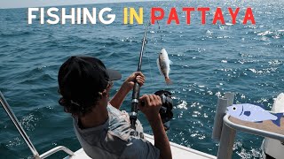 Easy fishing in Pattaya for a day