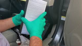 How to change a cabin air filter in a 2010 Honda Element