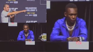 Sean Strickland ATTACKS Israel Adesanya at UFC 276 Press Conference