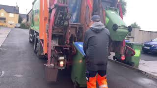 Clean Ireland Recycling 2018 Mercedes Econic + Dennis eagle 50/50 split + Keltec food pod