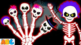 💀SCARY SKELETON FINGER FAMILY + 👻Halloween Special Songs for Kids By @AllBabiesChannel