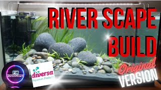 Stunning River Scape with Diversa Tank | Original Version | #fish #aquariumhobby #aquascape