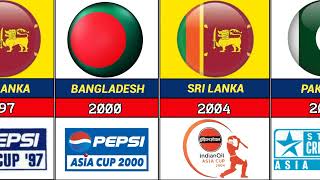 Asia Cup Host Countries List 1984 To 2023 || Asia Cup Host 2023 | Asia Cup Host Pakistan 2023