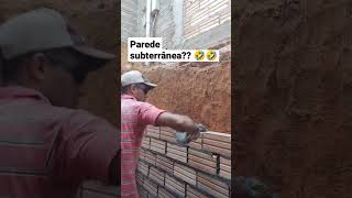 Parede de fossa #shorts #viral #pedreiro #construção