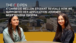 A Carnegie Mellon student reflects on her experience with us Meet Vidisha Chopra