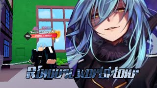 Anime Dimension Simulator Rimuru vs all the boss