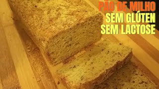 PÃO DE MILHO COM ERVA-DOCE - SEM GLÚTEN E SEM LACTOSE