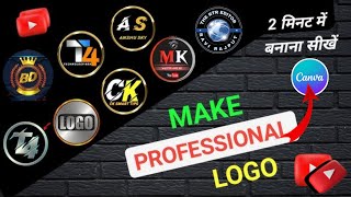 youtube logo kaise banaye || canva se logo kaise banaye || how to make logo || logo kaise banaye ||