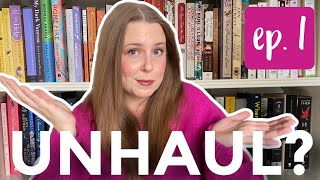 UNHAUL BOOKS WITH ME //  Episode 1