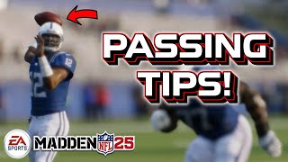 BEST WAY TO PASS IN MADDEN! - Madden 25 Tips