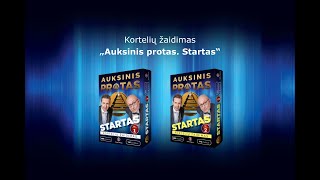 Kortelių žaidimai „Auksinis protas. Startas“