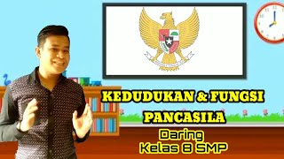 Kedudukan dan fungsi pancasila || Daring Materi Kelas 8 SMP