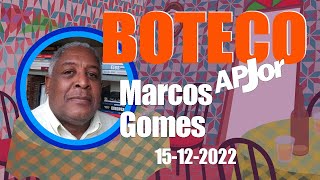 Boteco APJor recebe Marcos Gomes