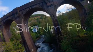 Pontrhydyfen viaduct and Aran forest park - fpv cinematic