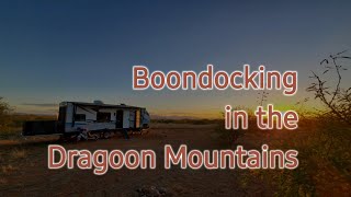 October 2023 - Dragoon Mountains - Tombstone,  Arizona