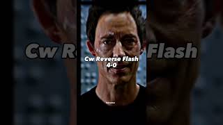 Cw Reverse Flash vs Dceu Flash #theflash #shorts