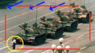 Tank Man (1989) - the Unknown Protester by Jeff Widener