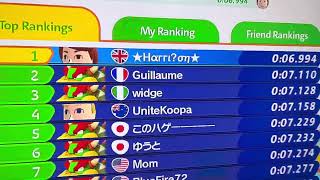 Mario & Sonic Rio 2016 100m 6.994 (TOP 1 WR At the time of upload)