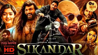 SIKANDAR ( Allu Arjun ) 2024 New South Full Movie In Hindi Dubbed Facts & Review / Movie Review