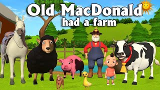 Old MacDonald Had A Farm | Nursery Rhymes & Kids Songs