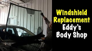 How To Replace a Windshield with Eddy's Body Shop 2016 VW Passat ASE 21.1&2