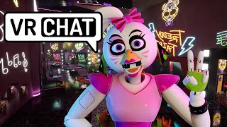 GLAMROCK CHICA ROCKS in VRCHAT!!!