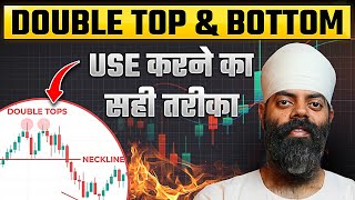 Best Way to Use Double Top & Double Bottom Pattern | Trading Psychology | Technical Analysis | Dhan