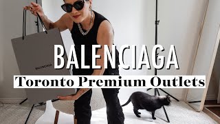 BALENCIAGA SUMMER SHOPPING VLOG at Toronto Premium Outlets | TRY-ON HAUL