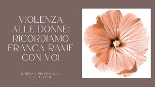 STORIA di FRANCA RAME, e della violenza che subì negli anni '70