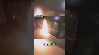 Shocking Courthouse Explosion  Hooded Figure's Dangerous Act