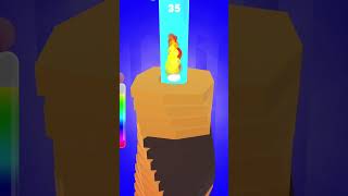 Drop stack ball game level 21 #gaming #games #gamer #gameplay #gaming #shortvideo