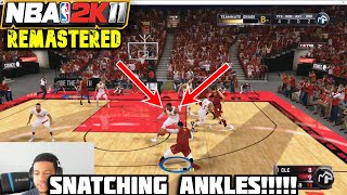 NBA 2K11 Remastered My Career Gameplay - Snatching Ankles!!!