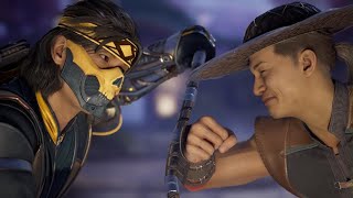 Mortal Kombat 1 Takeda vs Kung Lao