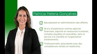 Profils en bref - Patricia Gonçalves