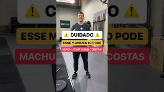 Não machuque a sua coluna com esse movimento