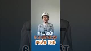 6 sự thật ít ai biết về xây nhà phần thô, điều thứ 6 nhiều gia chủ bỏ qua #bietthu #xaynhatrongoi