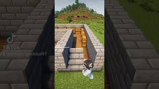 Best Easy Survival House Minecraft #steve #capcut #shorts