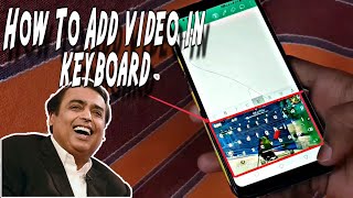 WAVE KEYBOARD || VIDEO PLAYING ON KEYBOARD || PUBG MOBILE ON KEYBOARD