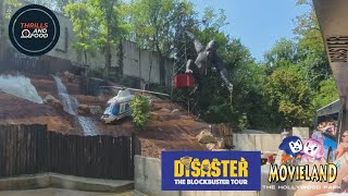 Disaster The Blockbuster Tour On Ride POV | Movieland Park