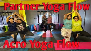 Partner Yoga Flow || Acro yoga || Pair Yoga || Yoga with Gaurav Saini