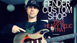 Fender Custom Shop Strat - 1963 Heavy Relic | Demo by Tim Nienhuis