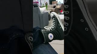 Converse All Star chuck taylor black xhi size 9