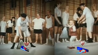 Funny baby reaction on the Gym || #shorts