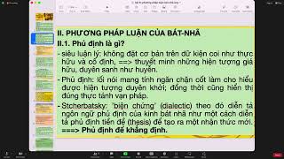 Tư tưởng Văn Học Bát Nhã, ĐĐ TS T Nguyên Tuấn 10.3.2024 Phần 1