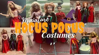 Creating Miniature Hocus Pocus Costumes | DIY Doll Clothes