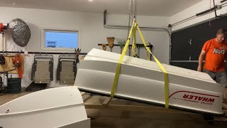 Flipping my Boston Whaler Sport 130 alone