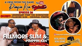 OLD SCHOOL PIMP FILLMORE SLIM MASTER OF THE PIMP GAME: (FULL MOVIE, )FOR PLAYERS ONLY.